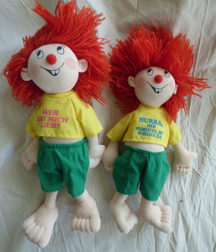 Pumuckl puppe kuscheltier - puppe,